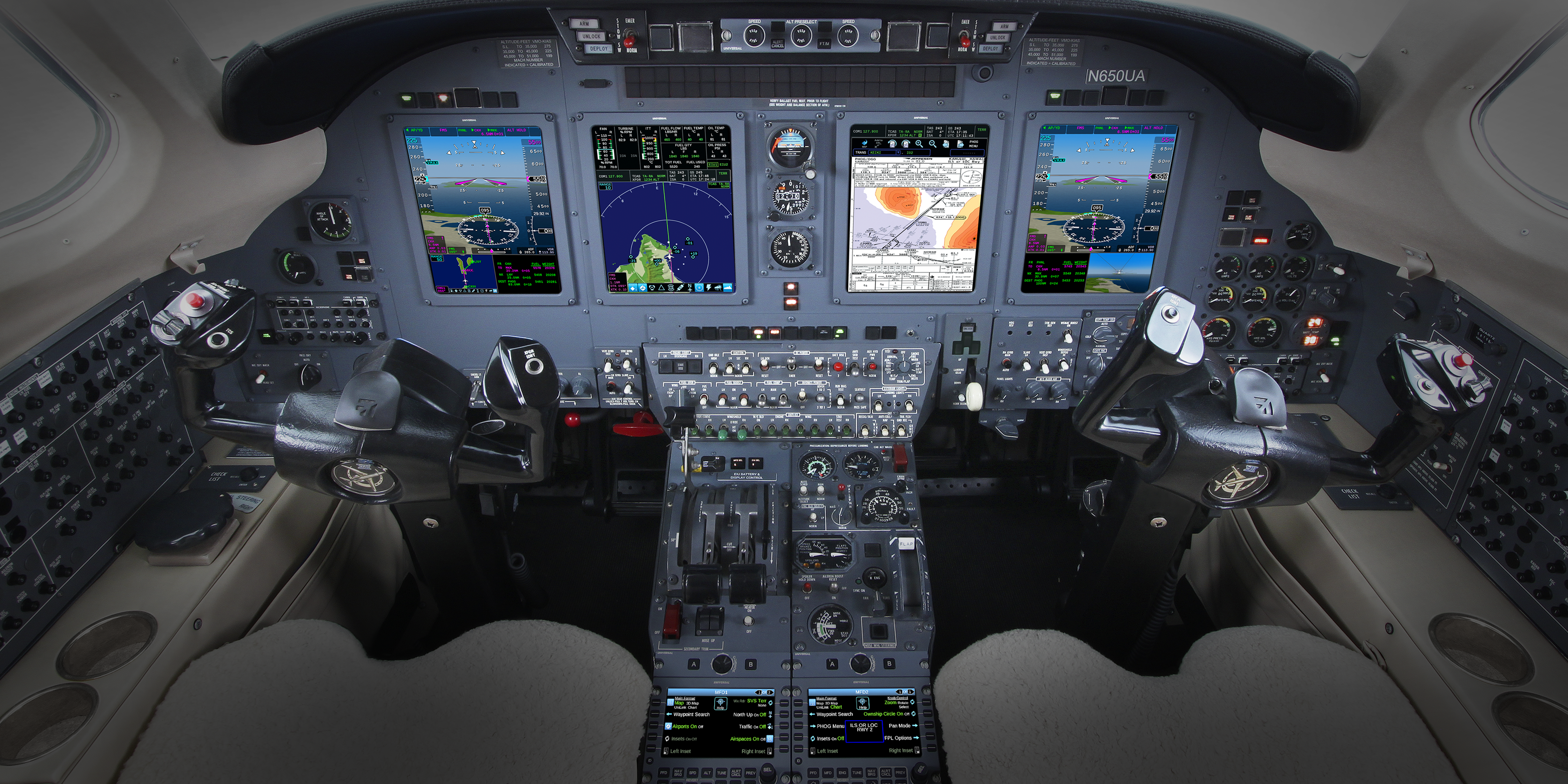 Falcon 50 InSight Flight Deck