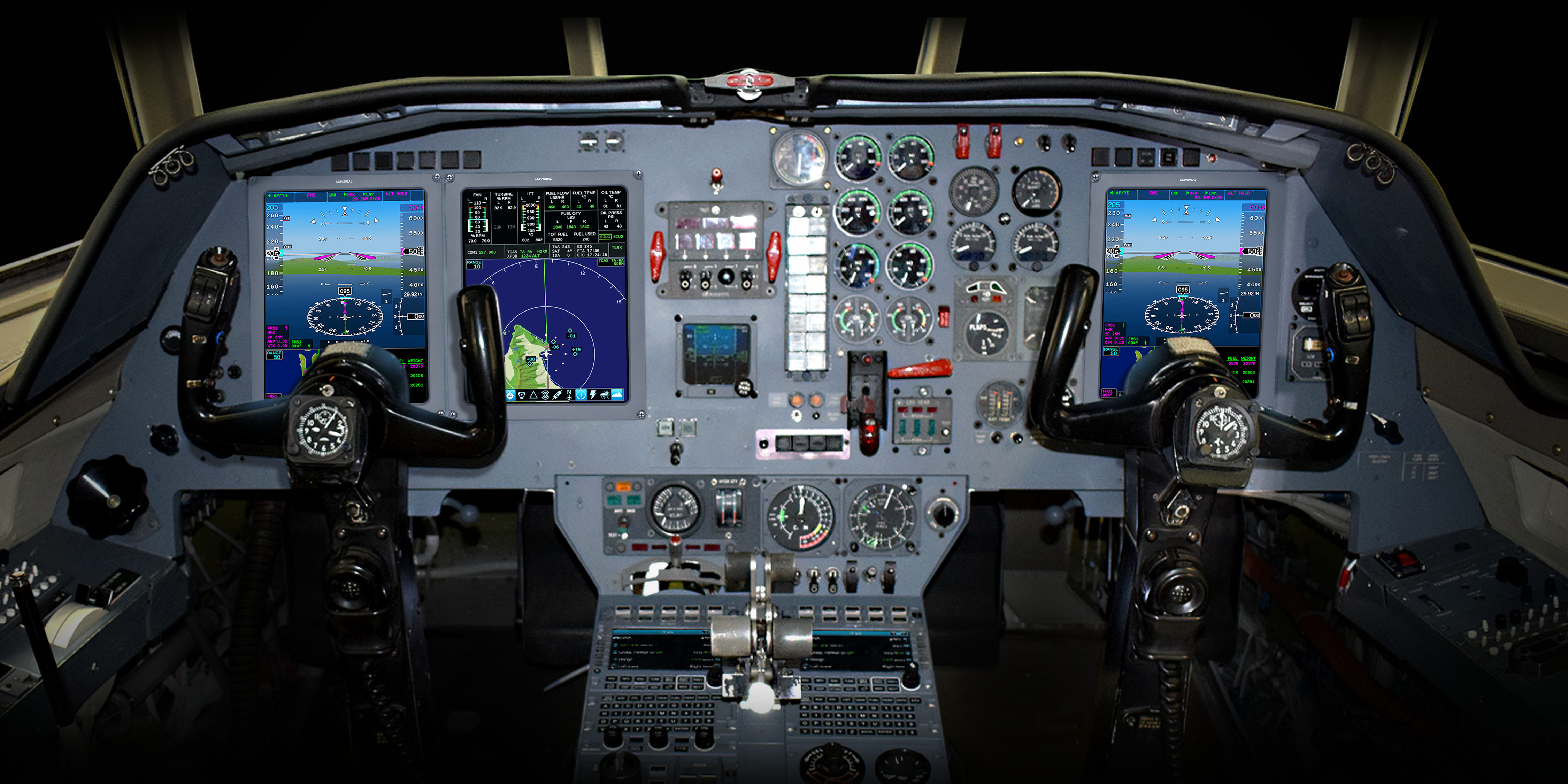 Falcon 20 InSight Flight Deck
