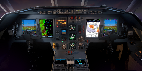 Falcon 2000 InSight Flight Deck