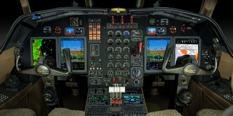 Falcon 50 InSight Flight Deck