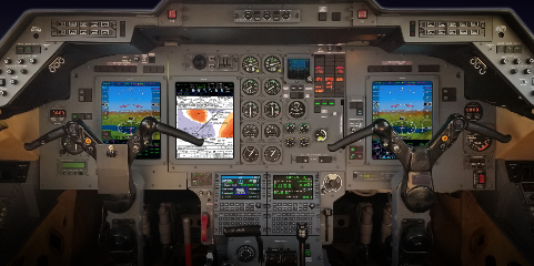 Hawker 800 InSight Flight Deck