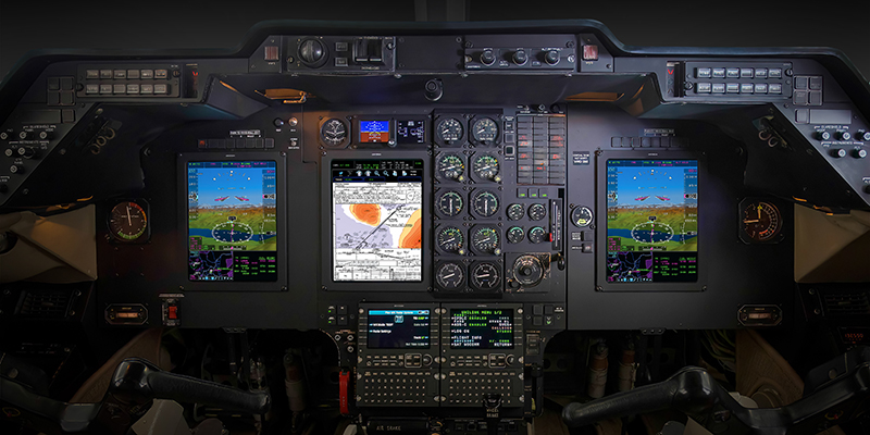 Hawker 800 InSight Flight Deck