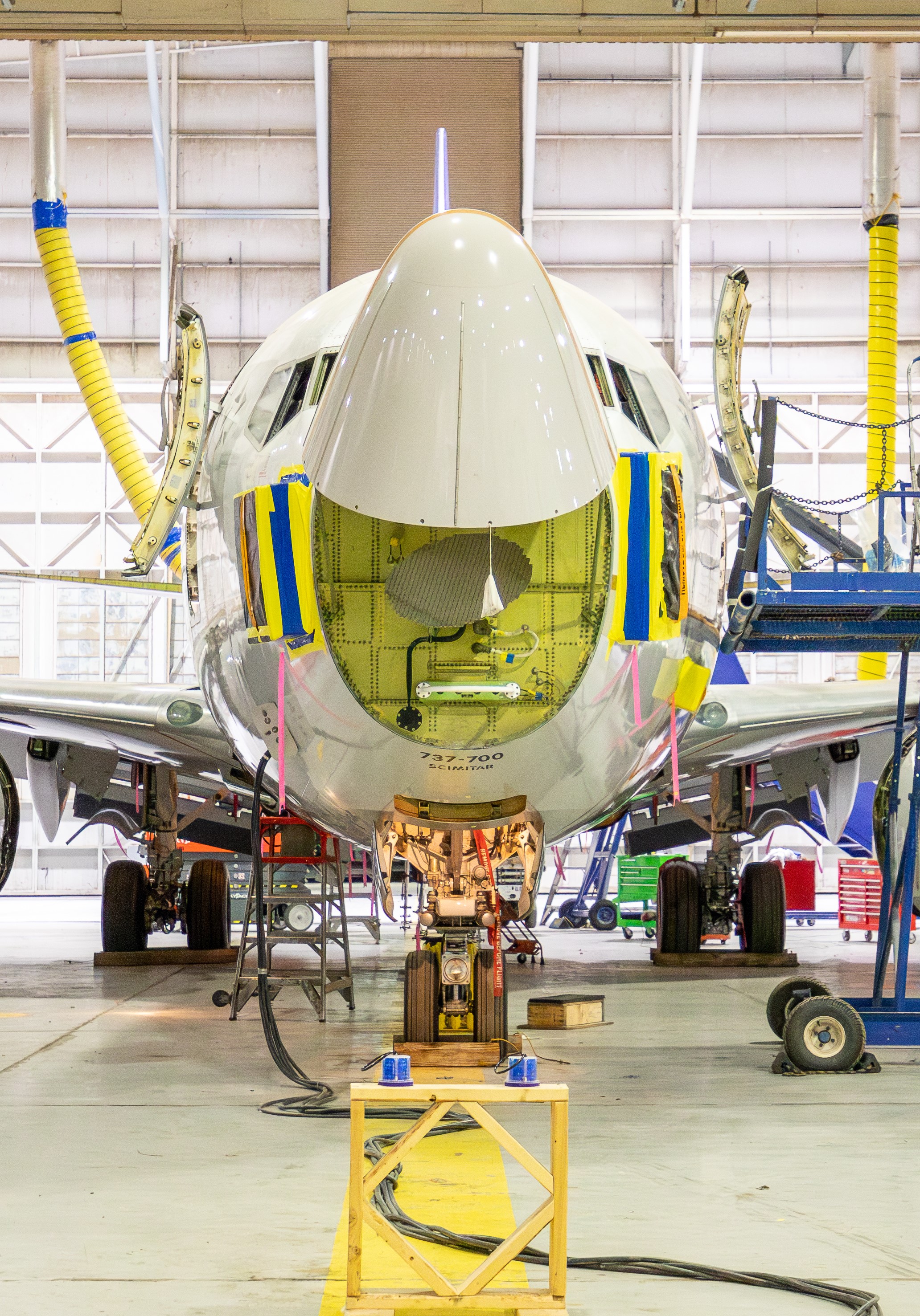 Aircraft In Hanger- Tighter Shot-2